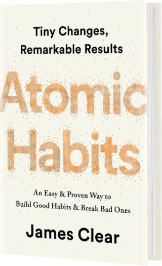 Book cover of atomic Habits